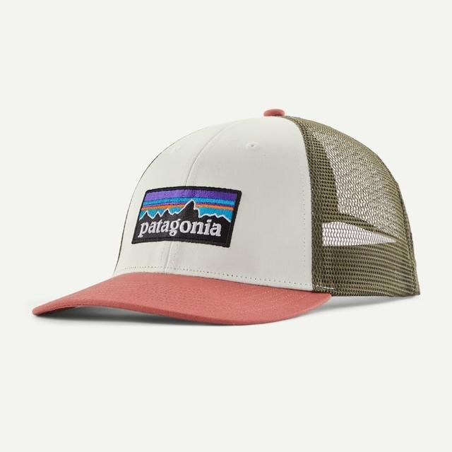 Patagonia Logo LoPro Trucker Hat 38283, Color: Birch White