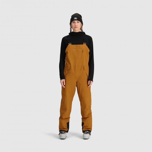 Outdoor Research Lds Snowcrew Bib 300073, Attribute 1: Bronze, Attribute 3: Regular, Attribute 2: S
