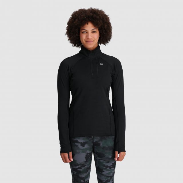 Outdoor Research Lds Vigor Grid Fleece Quarter Zip 300523