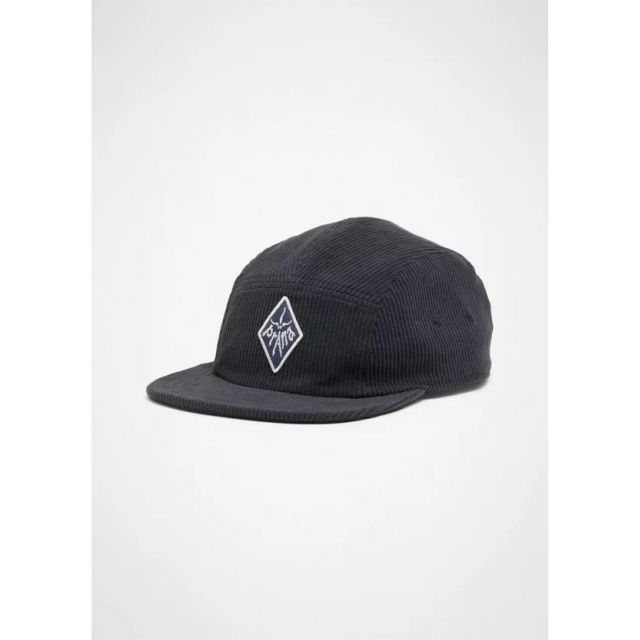 PrAna Trailblaze Cord 5-Panel Cap, Color: Black