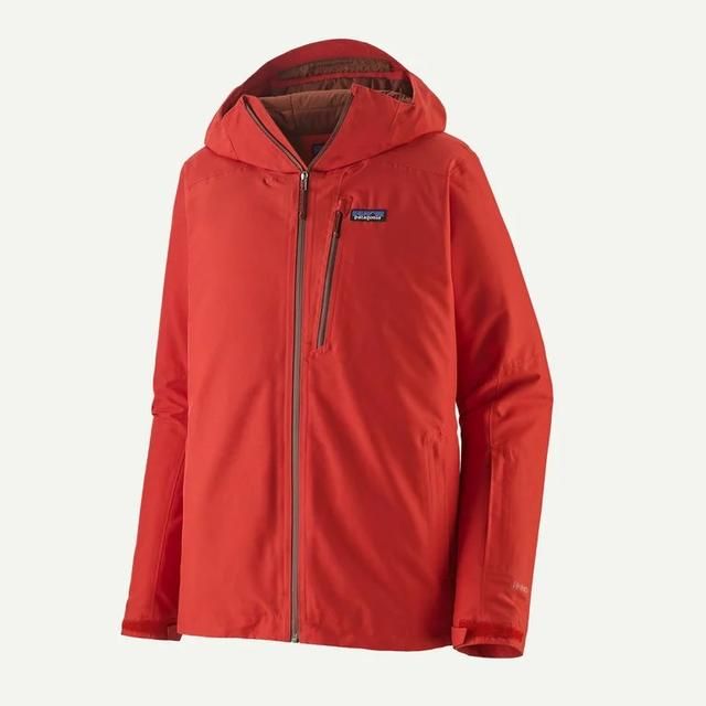 Patagonia Mens Insulated Powder Town Jkt 31196, Color: Amanita Red, Size: M