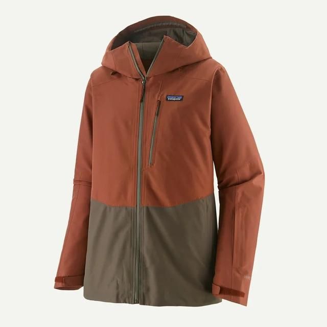 Patagonia Mens Powder Town Jkt 31626, Color: Dried Vanilla, Size: M