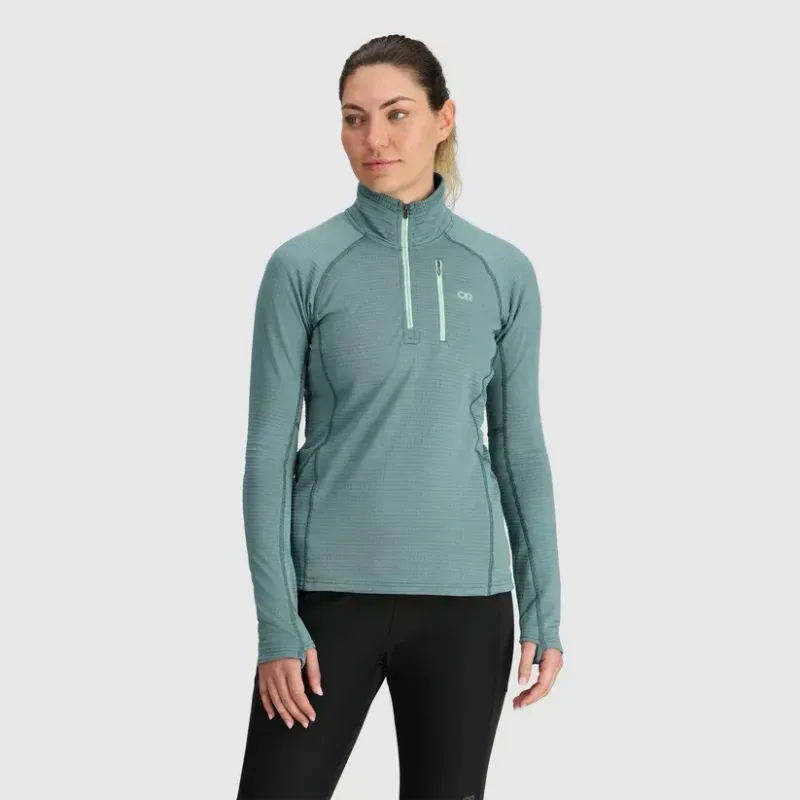 Outdoor Research Lds Vigor Grid Fleece 1/4 Zip 300523-24