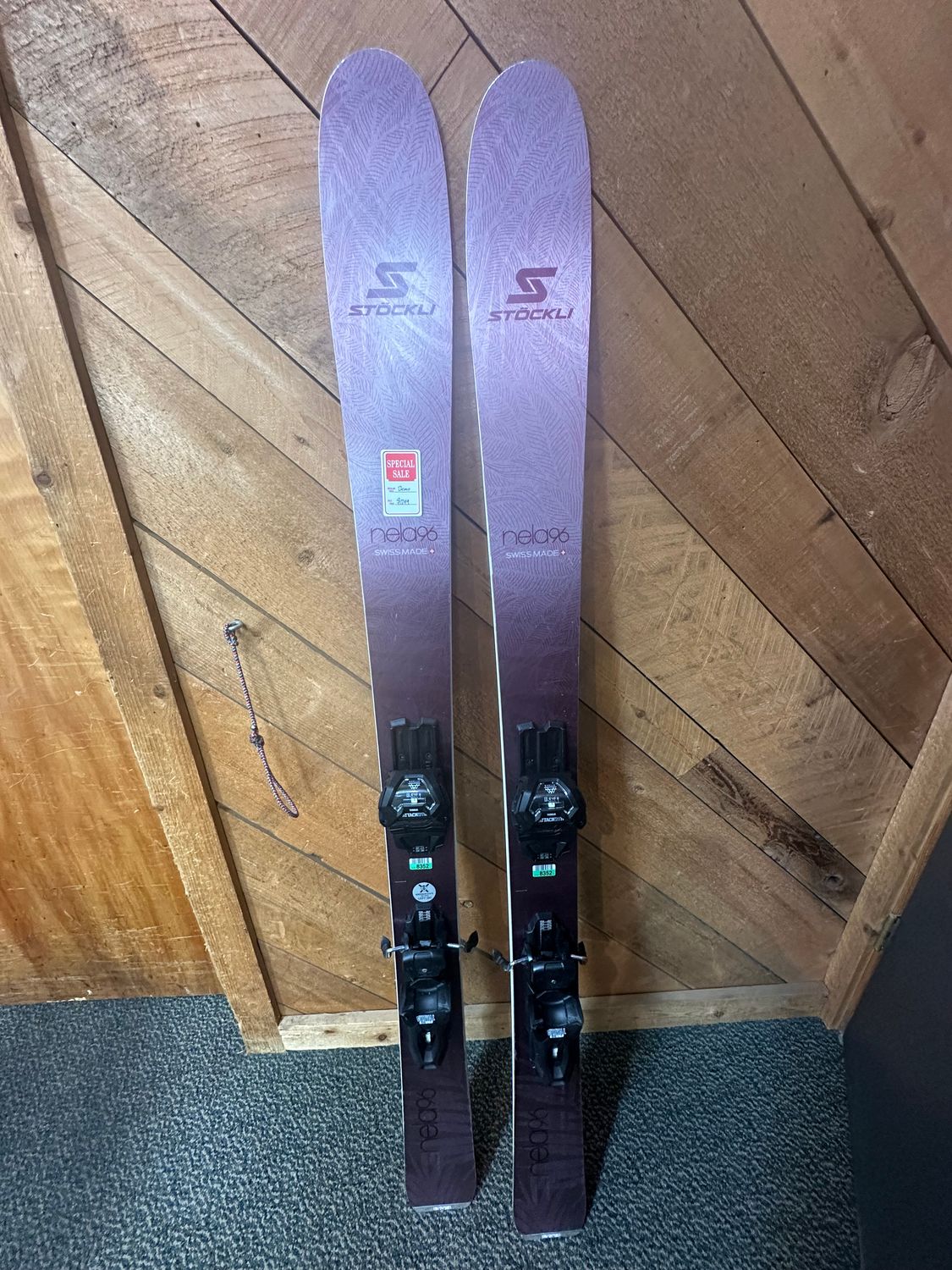 Stockli Nela 96 156cm Demo Ski w/ Attack 11 LYT Binding