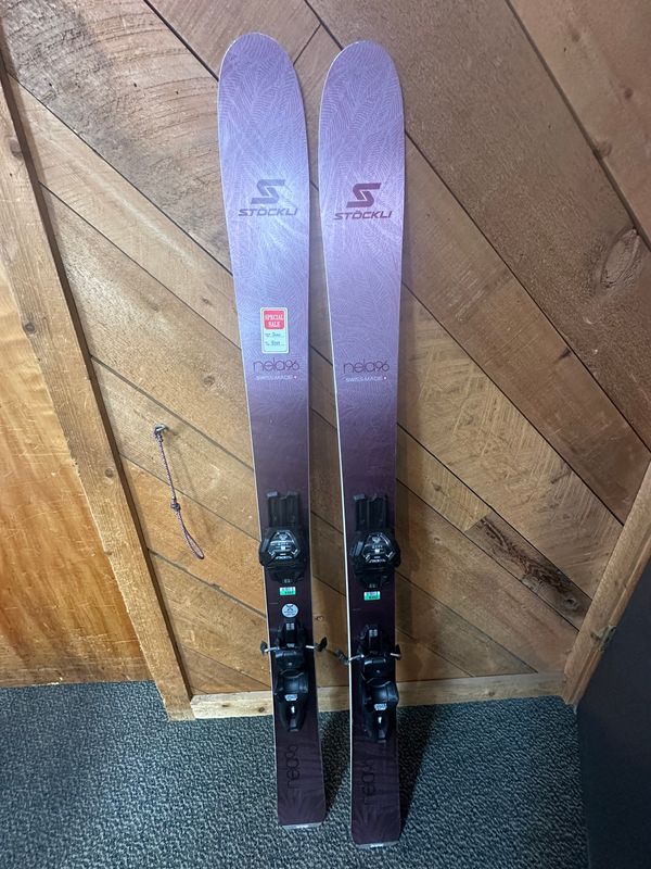 Stockli Nela 96 156cm Demo Ski w/ Attack 11 LYT Binding