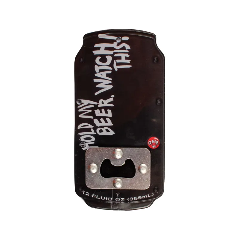 One Ball Hold My Beer Bottle Opener Stomp Pad