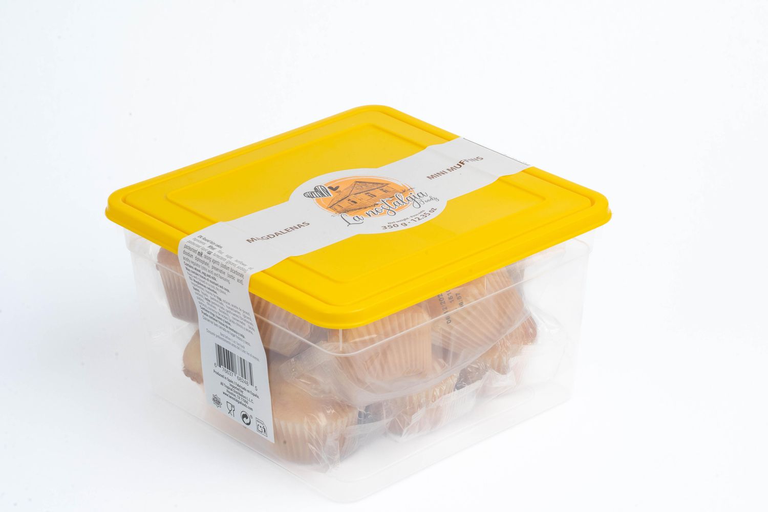 Spanish mini muffins tupper  (14 Magdalenas)