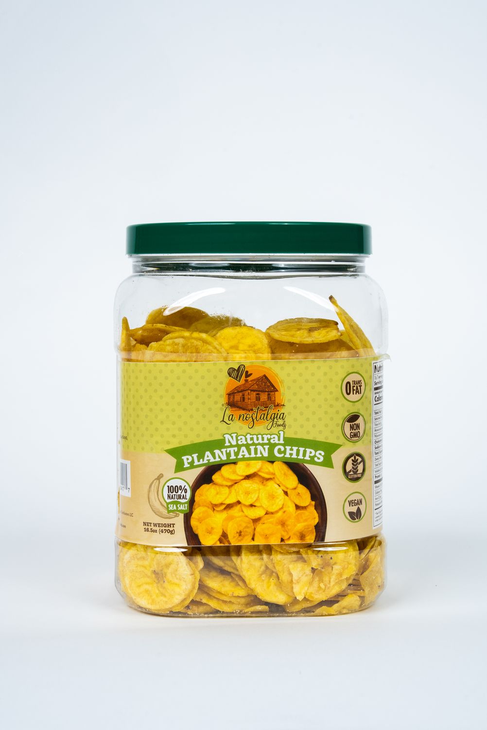 La Nostalgia Foods green plantain chips