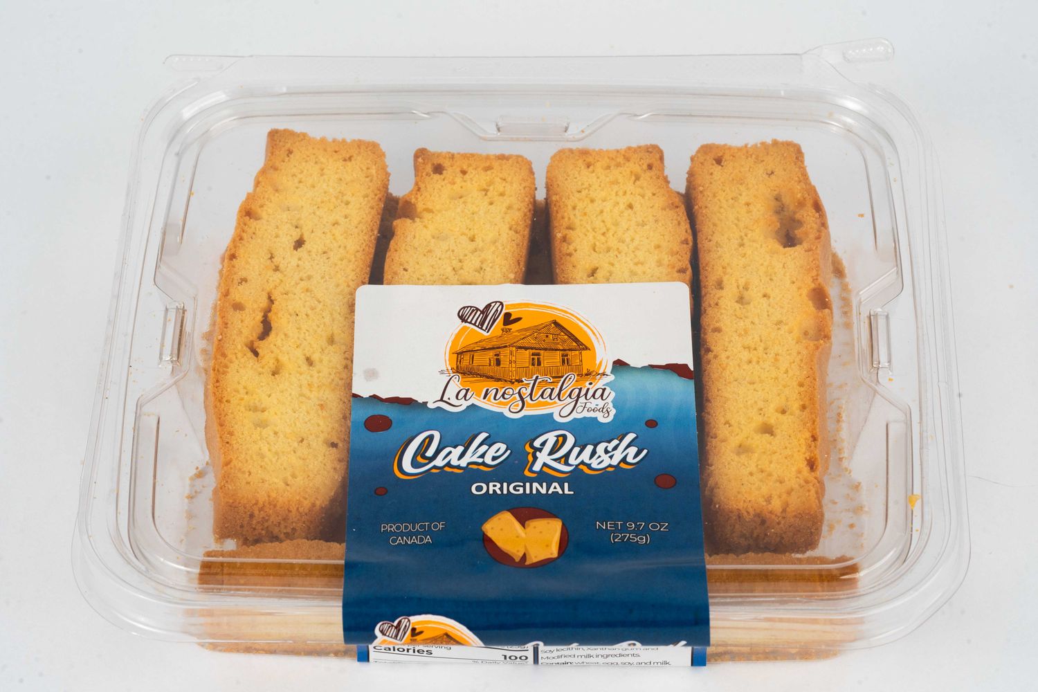 La nostalgia foods cake rusk