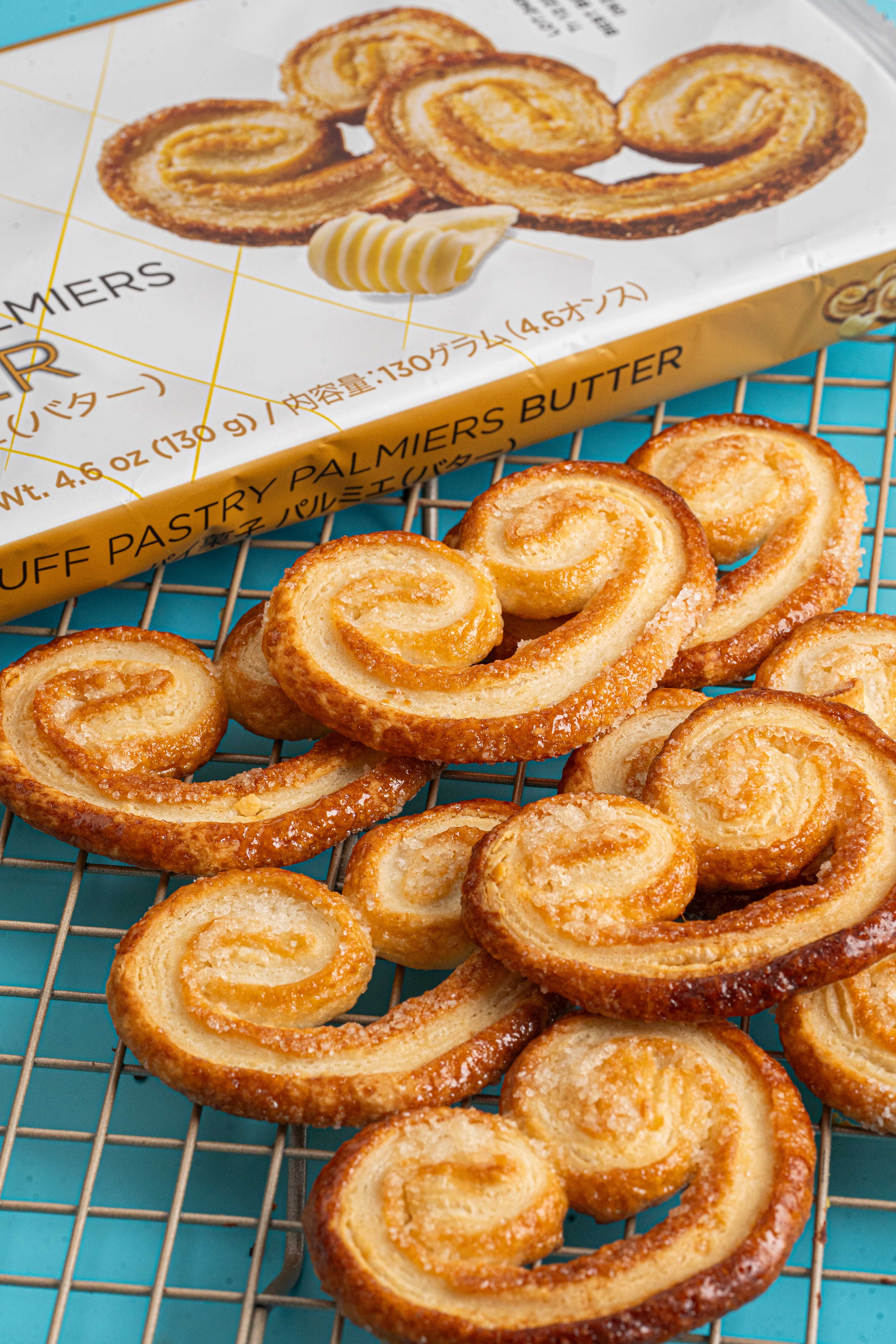 La nostalgia foods butter palmiers