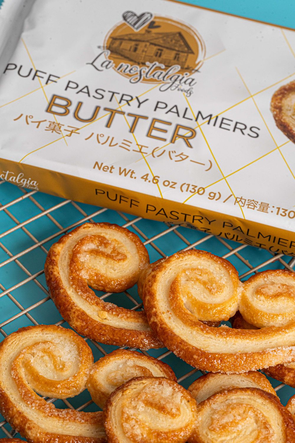 La nostalgia foods butter palmiers