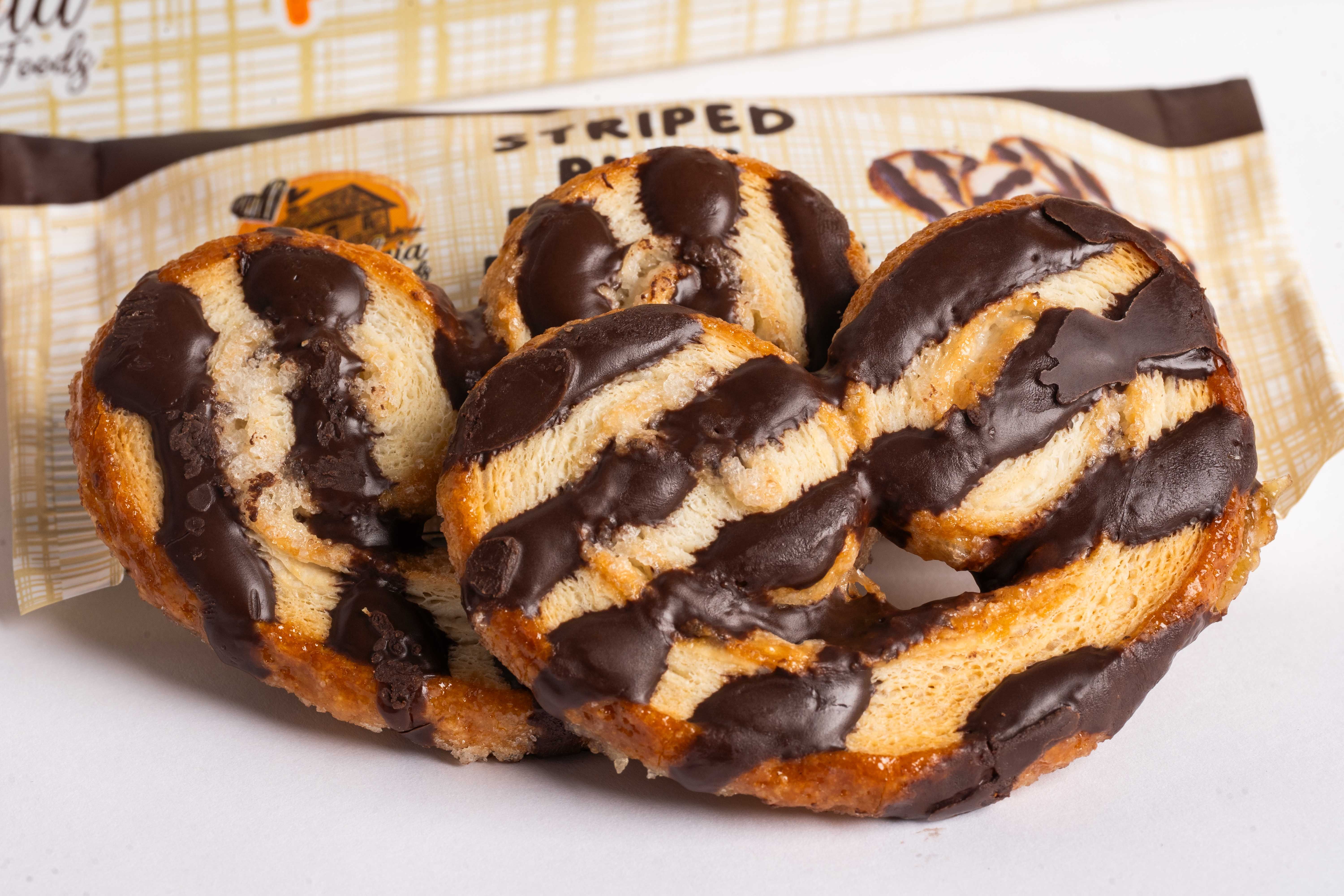 La nostalgia foods striped palmiers 950gm