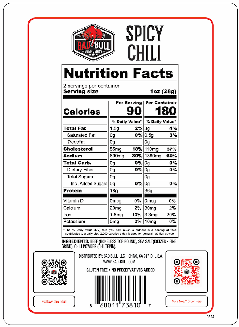 Spicy Chili - 2oz