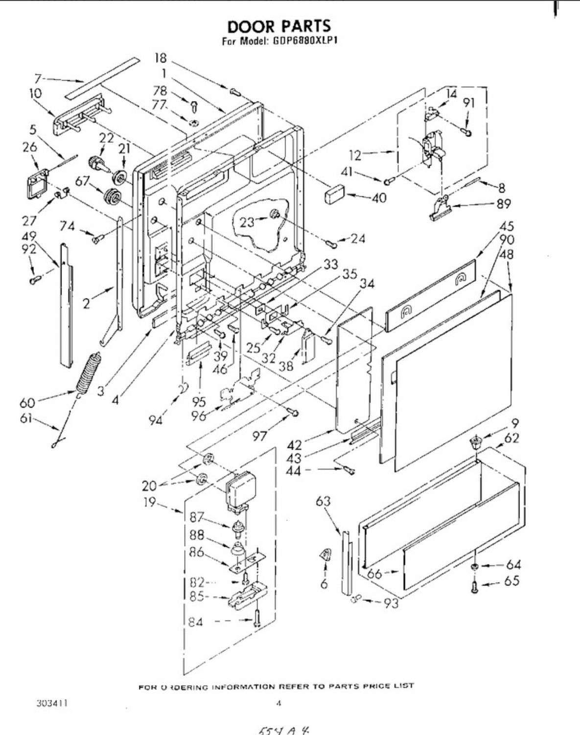 DISHWASHER CAP 303163
