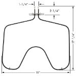 GE OVEN Bake Element 44X5082