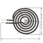GE RANGE Surface Element 6&quot; 1325W WB30M1