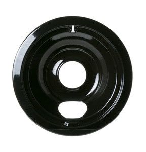 GE 6&quot; PORCELAIN DRIP PAN WB31M20 DBU6P1 BLACK