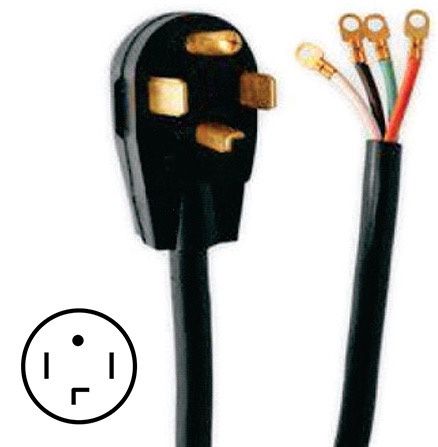 4&#39; DRYER CORD SDC4-30-4 4 PRONG