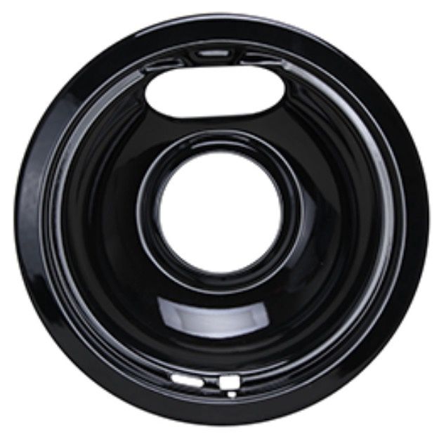 6&quot;WHIRLPOOL BLACK PORCELAIN DRIP PAN  DP0353