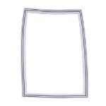 GE Refrigerator Freezer Door Gasket WR24X10228