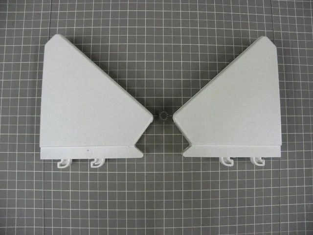 WHIRLPOOL REFRIGERATOR ENDCAP KIT BISQUE  (LEFT RGT SIDE) 285848