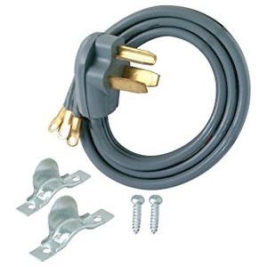 400065 Universal Dryer Cord, 30 Amp, 3 Prong, 10'  FOOT