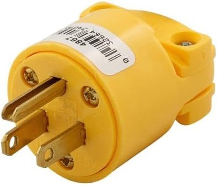 15 AMP 2 PRONG STRAIGHT BLADE PLUG 4867