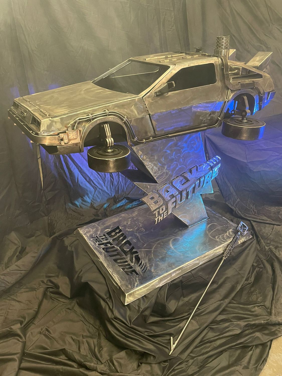 DELOREAN WOOD BURNER &amp; GRILL
