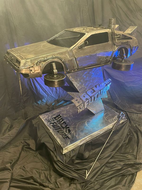 DELOREAN WOOD BURNER &amp; GRILL