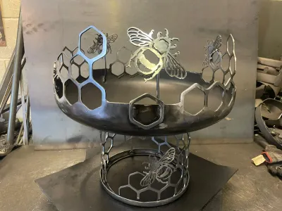Buzzing Bee Fire Pit