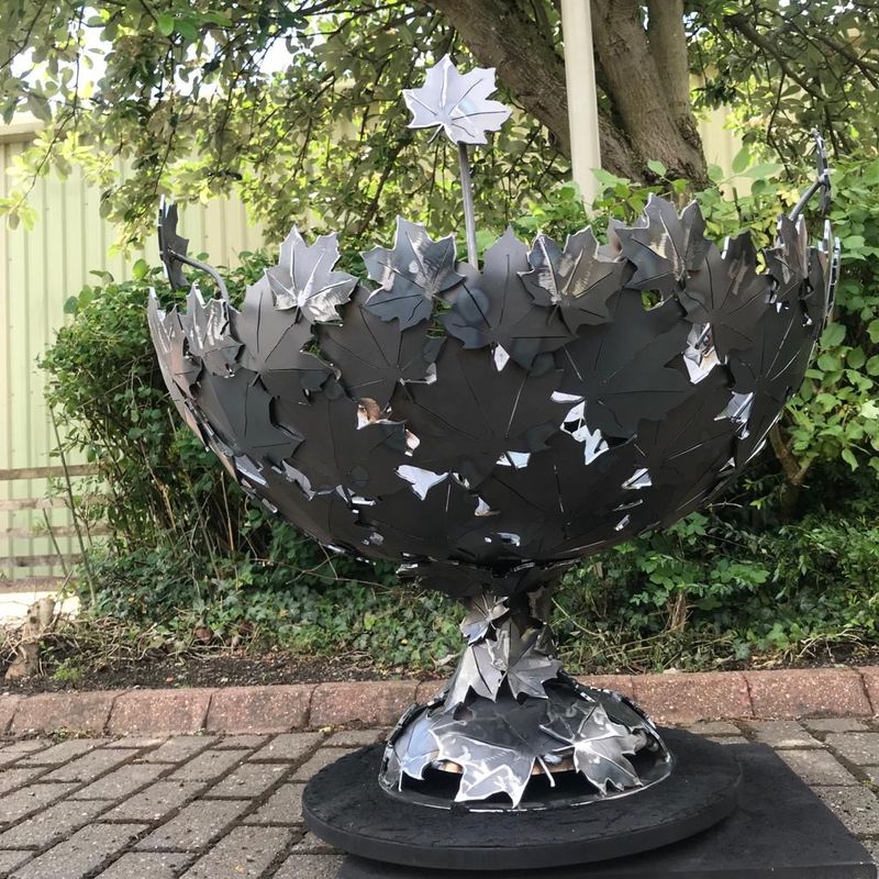 Autumn Leaf Fire Pit