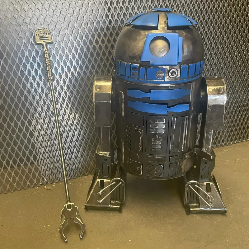 R2D2 THEMED FIRE STOKER