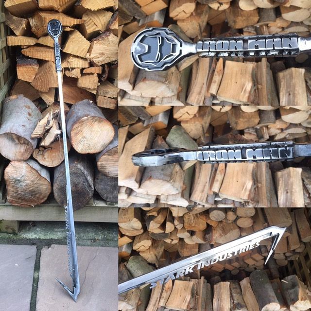 IRON MAN THEMED FIRE STOKER