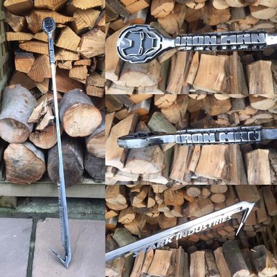 IRON MAN THEMED FIRE STOKER