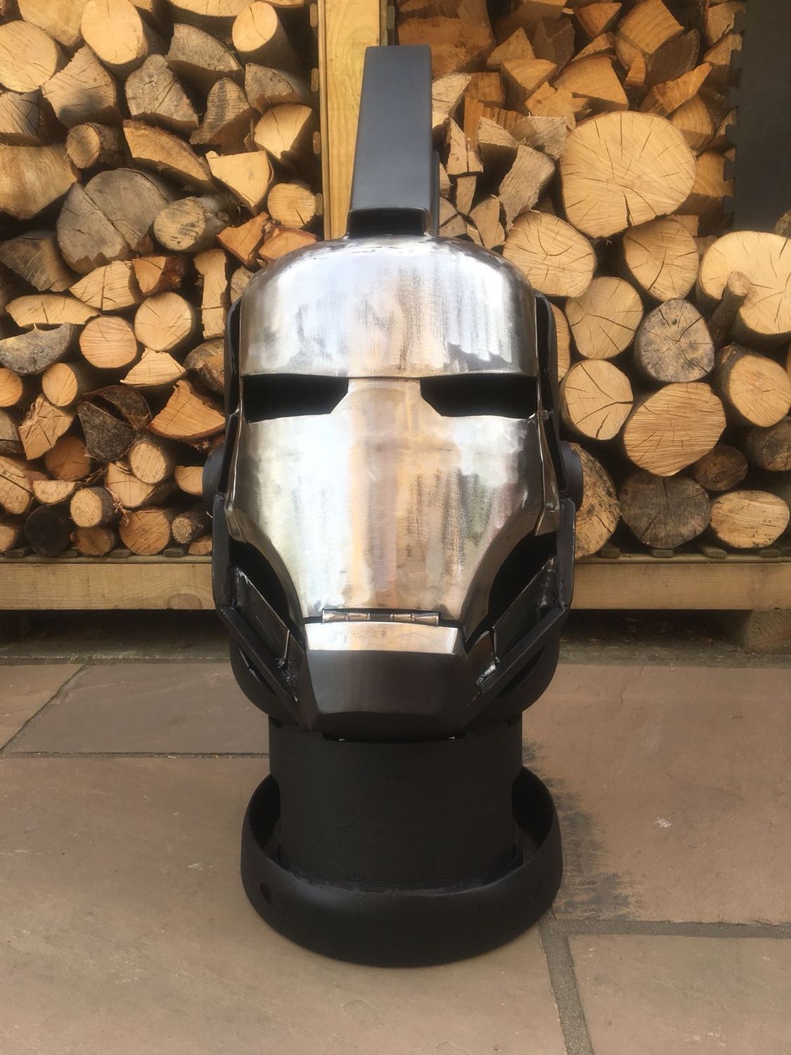 Ironman War Machine Wood Burner