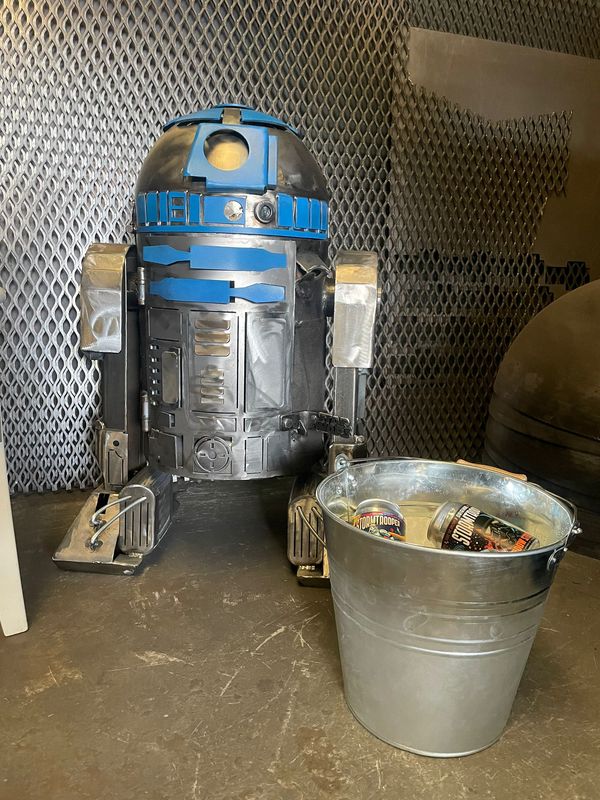 R2D2 Drinks Cooler and Ice Bucket
