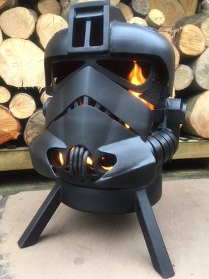 Star Wars Tie Fighter Wood Burner