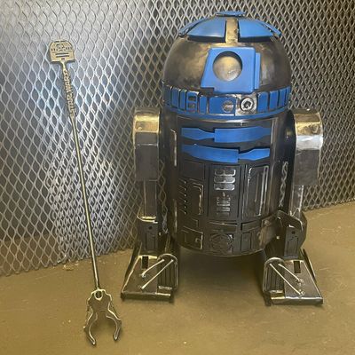 R2D2 Wood Burner