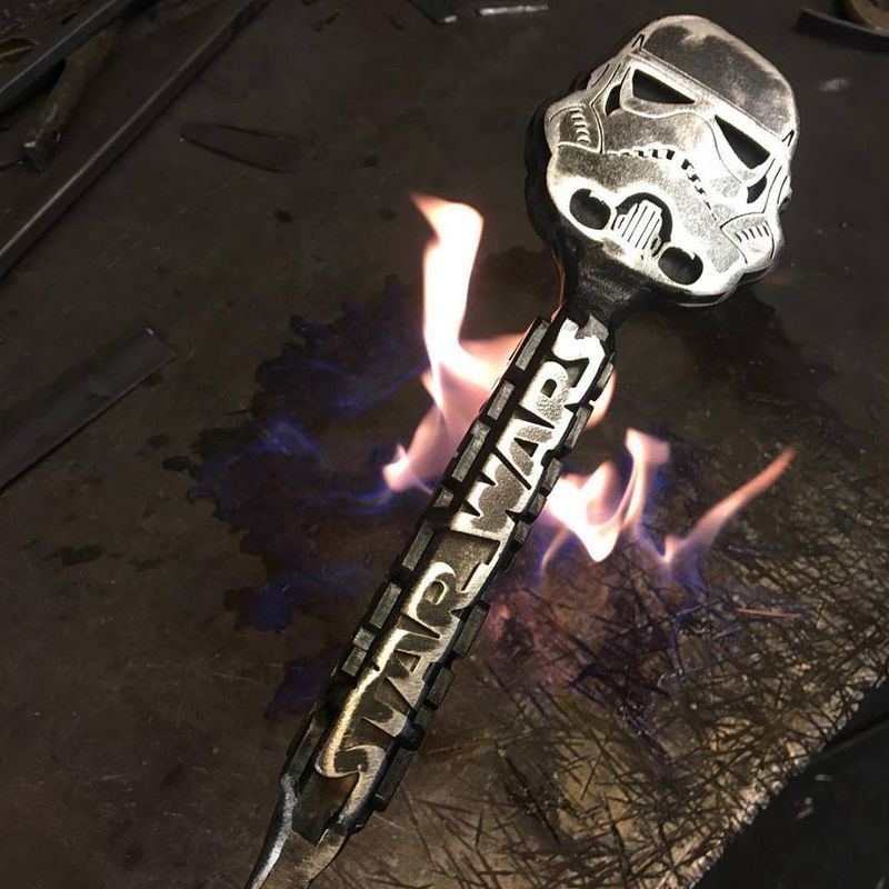 STORMTROOPER THEMED FIRE STOKER