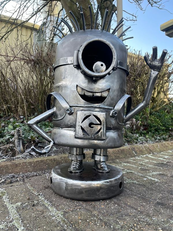 Stuart the Minion Wood Burner &amp; Grill