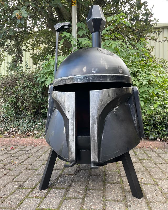 Supersized Boba Fett Wood Burner