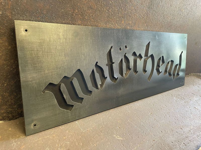 Steel Motörhead Wall Plaque