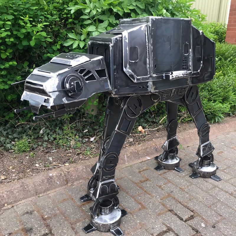 The AT-AT BBQ Grill