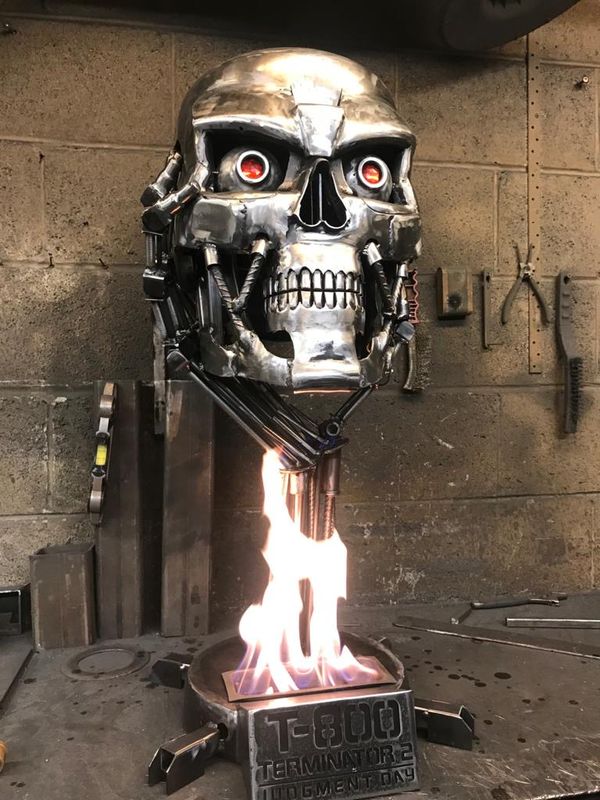 T-800 JUDGEMENT DAY BIO-FLAME BURNER