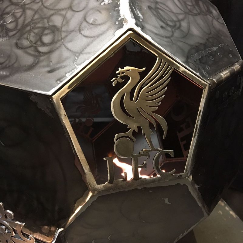 The Football Fire Globe