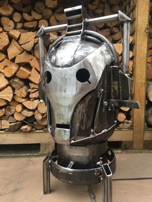 The Cyberman Wood Burner
