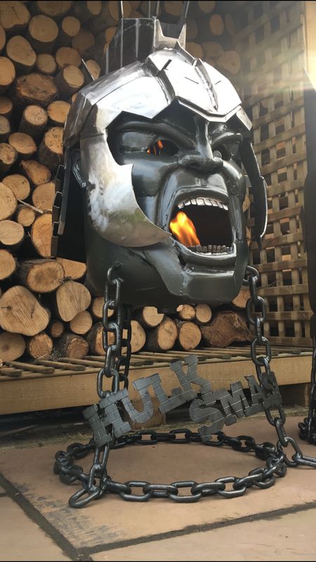 The Hulk &#39;Thor Ragnarok&#39; themed Wood Burner