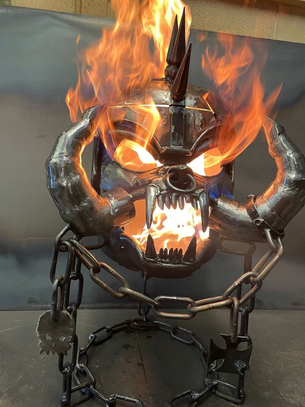 The Motorhead Snaggletooth Outdoor Wood Burner &amp; Grill