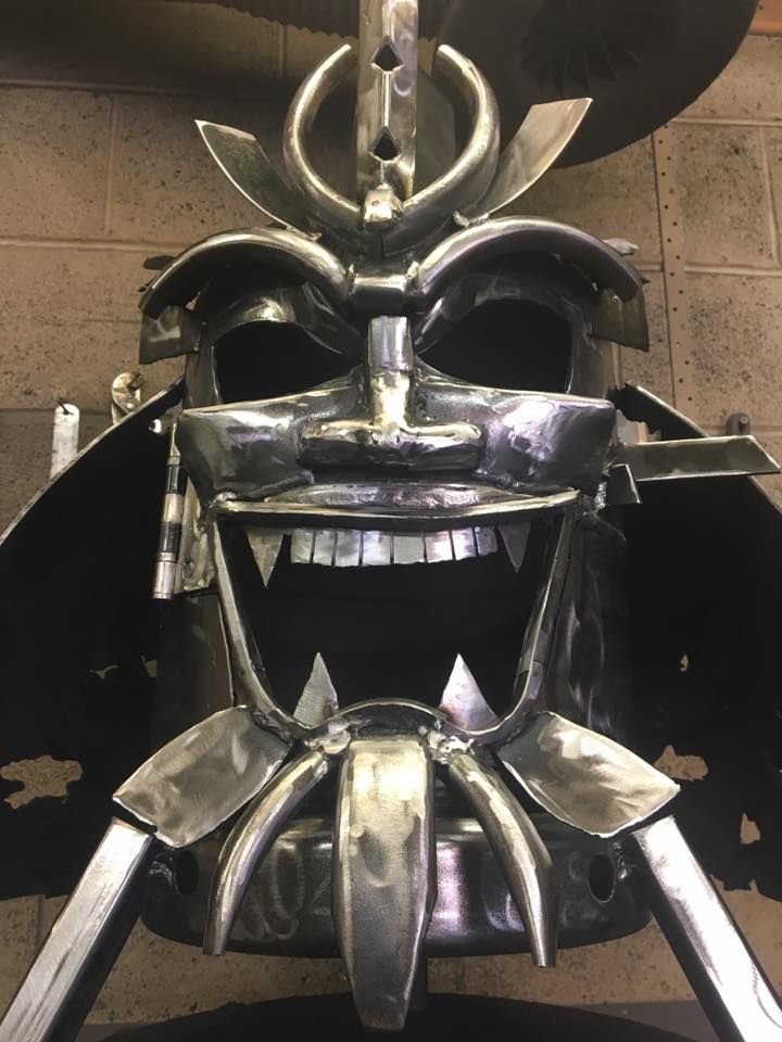 The Samurai Wood Burner