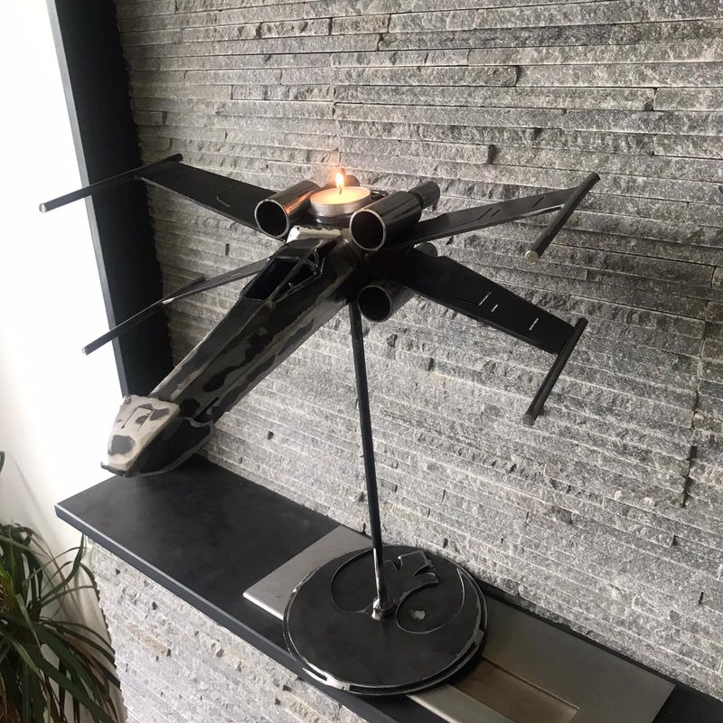 X WING CANDLESTICK